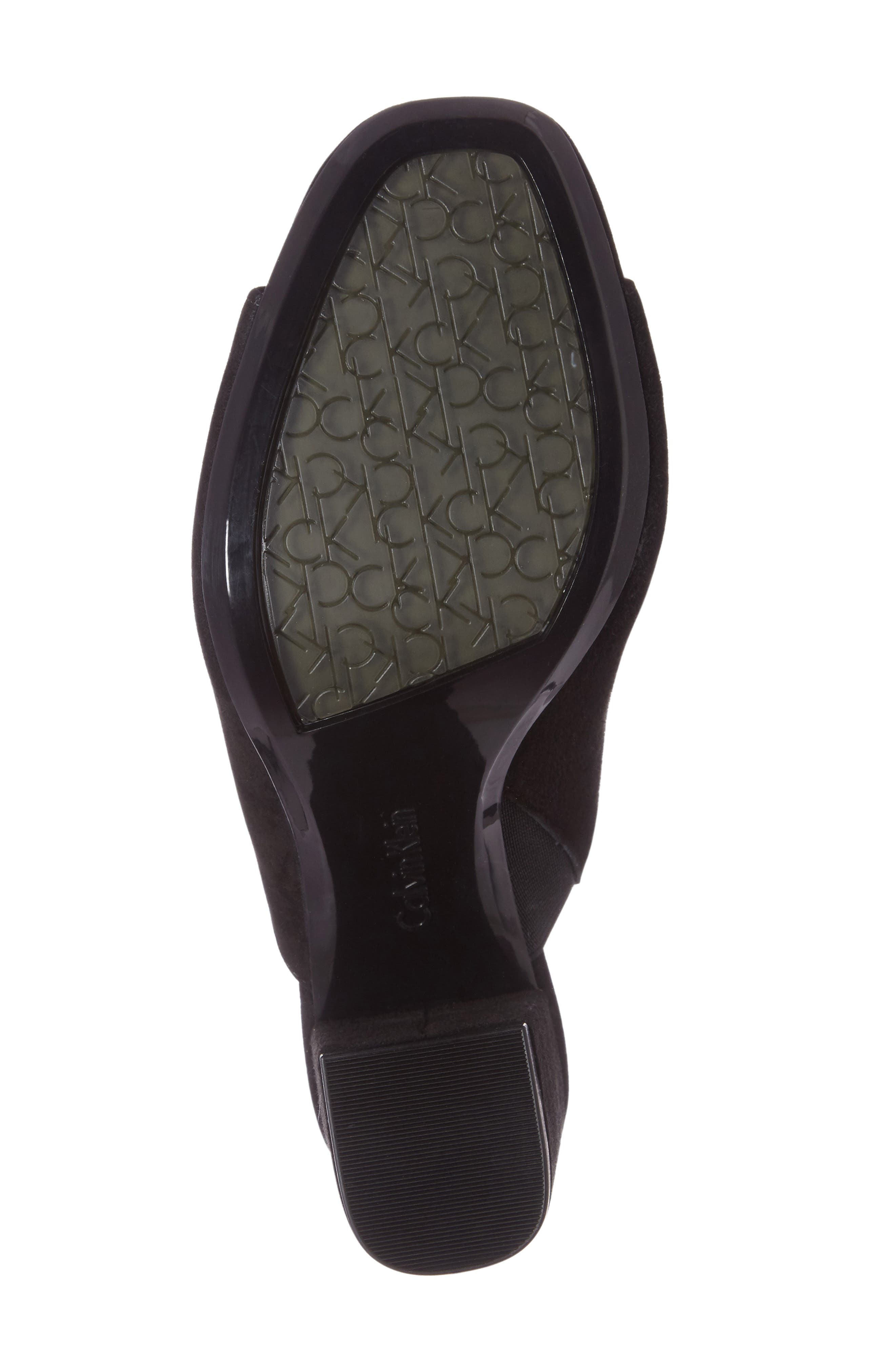 Cicelle Mule, Alternate, color, BLACK SUEDE