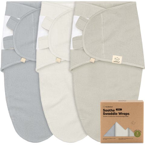 3-Pack Soothe (Wren) Swaddle Wraps