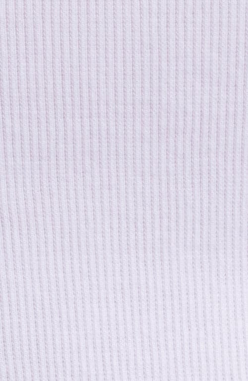 Open Edit Rib Tank In White