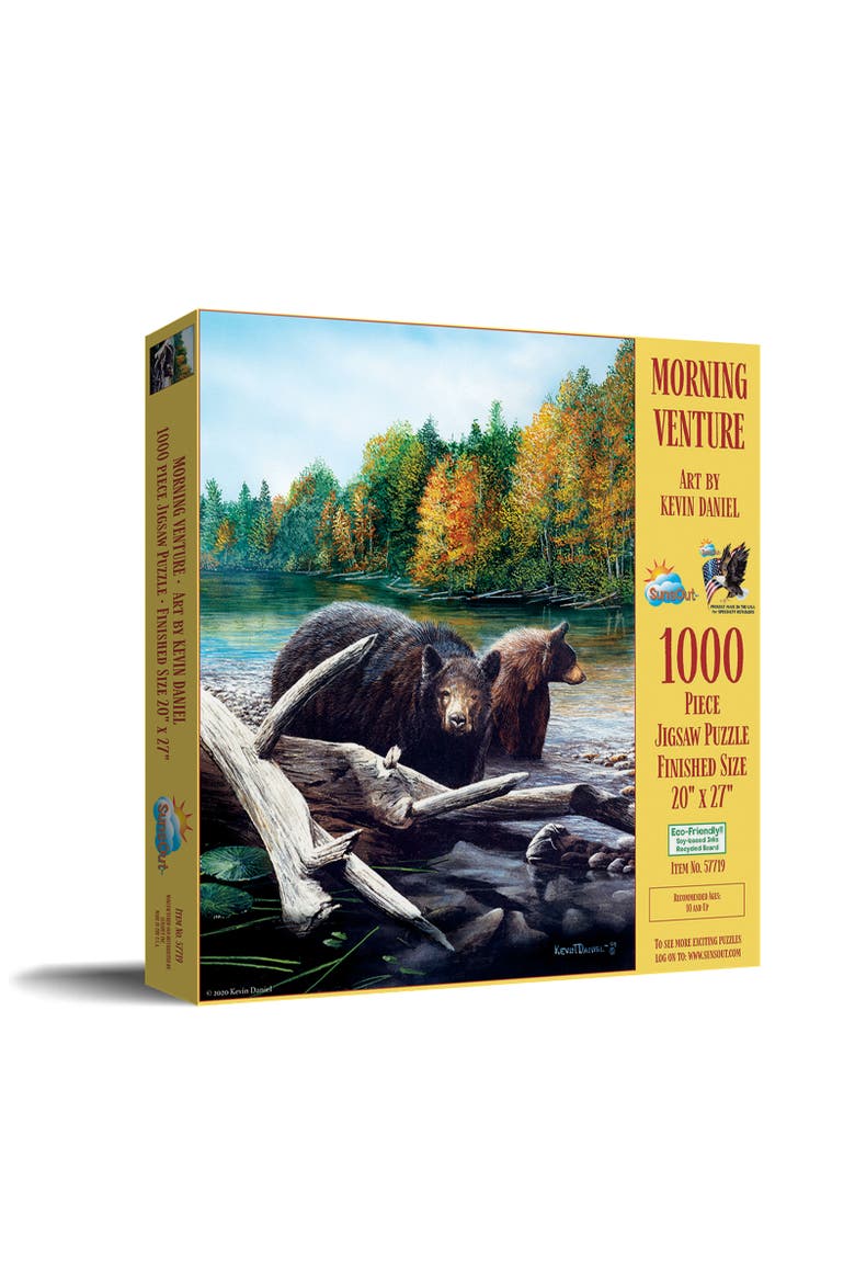 Morning Venture 1000 piece Jigsaw Puzzle for Adults, Main, color, Multicolor