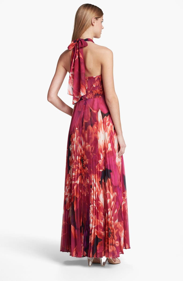 halter top dress red Luna Halter Dress- Red main image 0