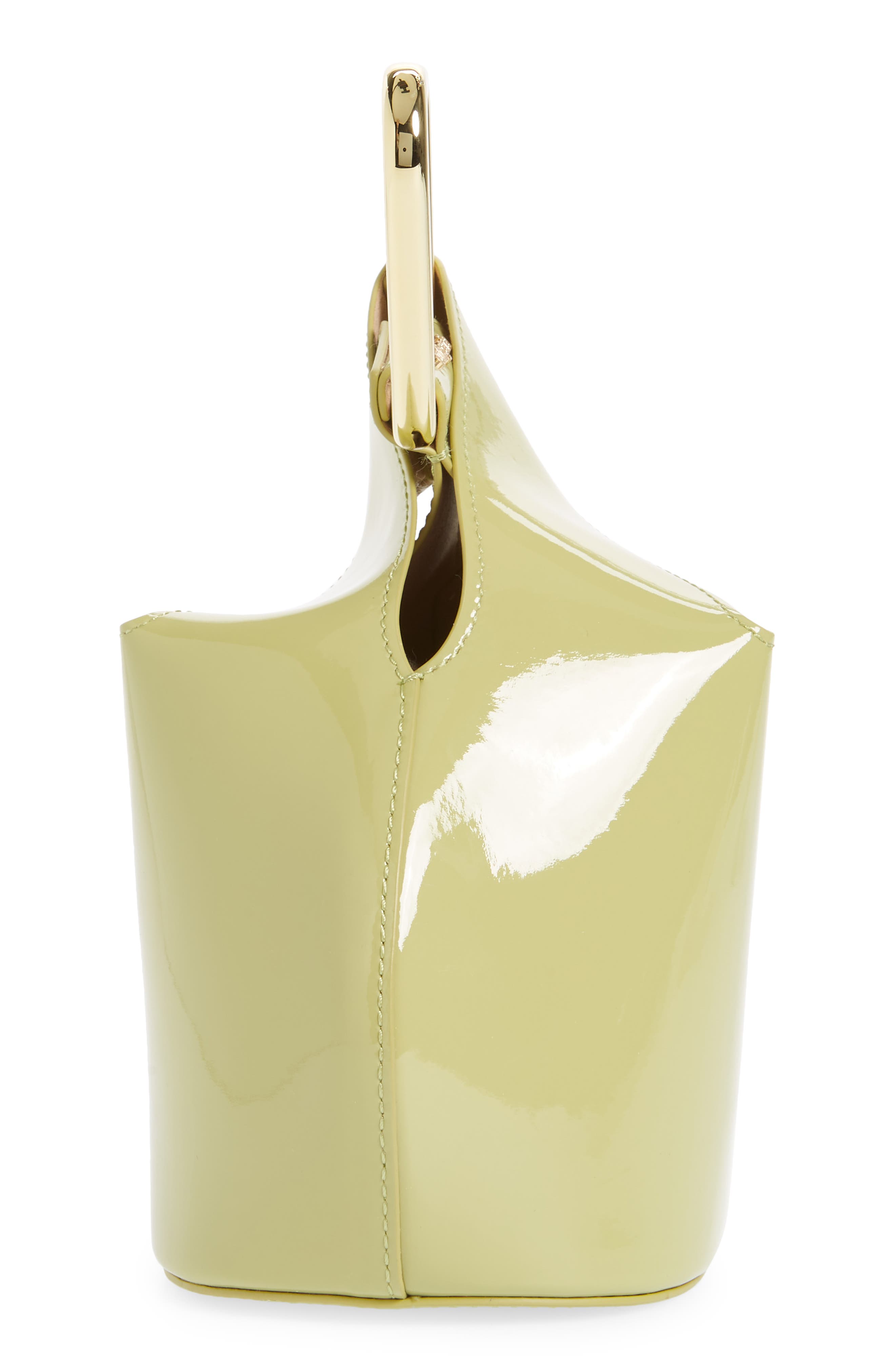 Cult Gaia Mini Astraea Leather Tote, Alternate, color, 