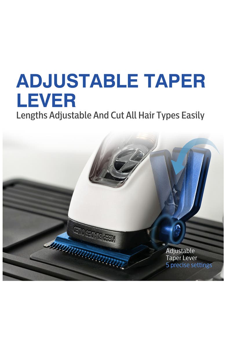 Disruptor Zr Professional Cordless  Hair Clipper, Alternate, color, White