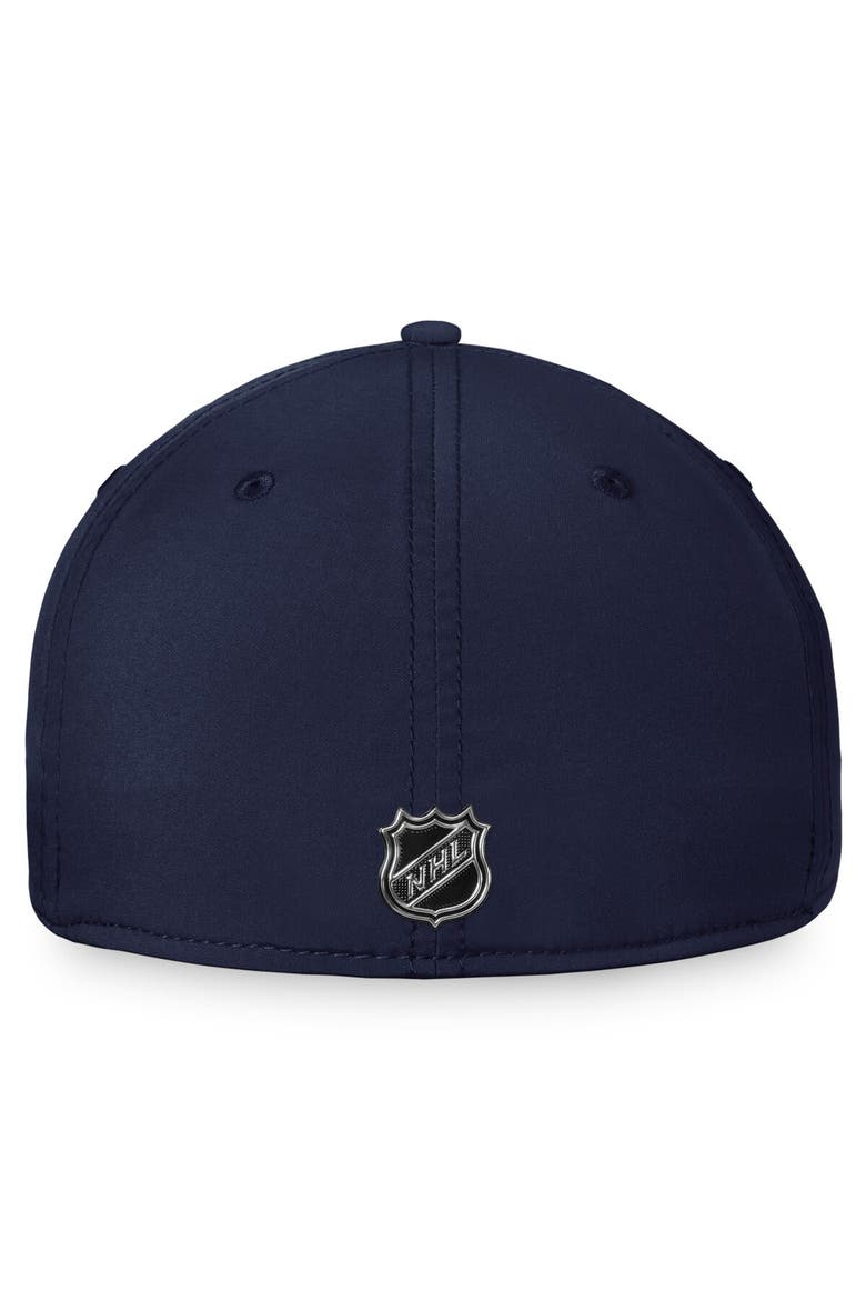 Men's Fanatics Branded  Navy Winnipeg Jets Authentic Pro Rink Flex Hat, Alternate, color, Navy