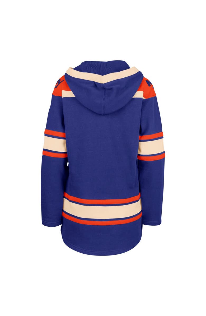 '47 Women's '47  Royal New York Islanders Superior Lacer Pullover Hoodie, Alternate, color, Royal