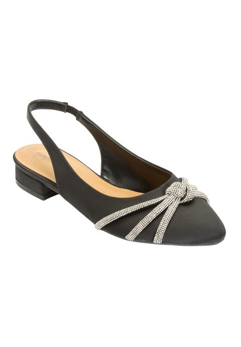 The Evelyn Slingback (Wide Widths Available)