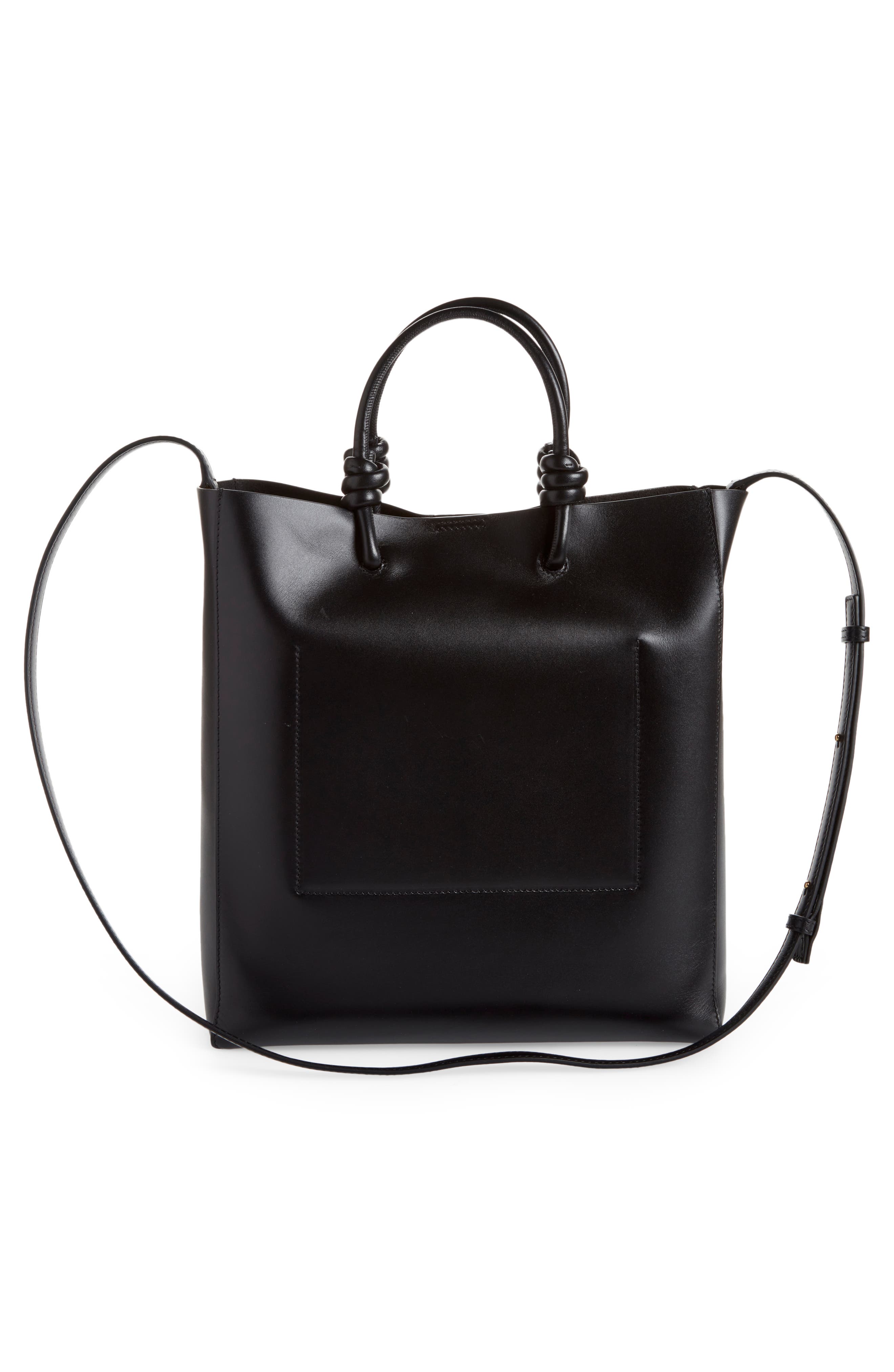 Jil Sander Medium Leather Tote, Alternate, color, 