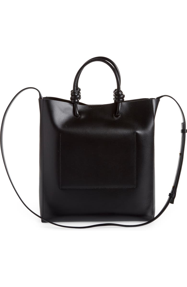 Jil Sander Medium Leather Tote, Alternate, color,