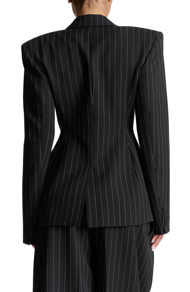 Pinstripe Blazer