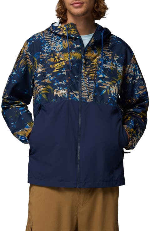 Spire Valley Print Water Repellent Windbreaker