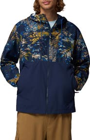 Columbia Spire Valley Print Water Repellent Windbreaker