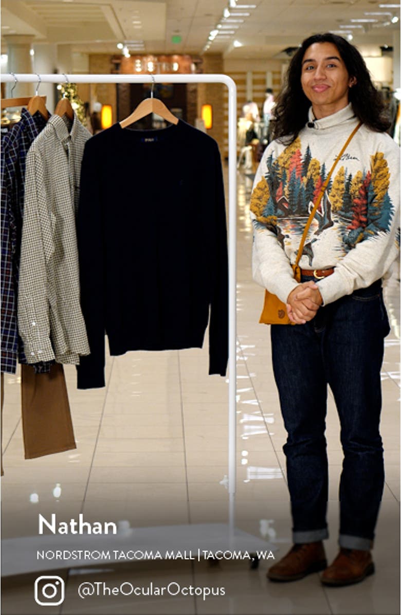 Cashmere Crewneck Sweater, sales video thumbnail