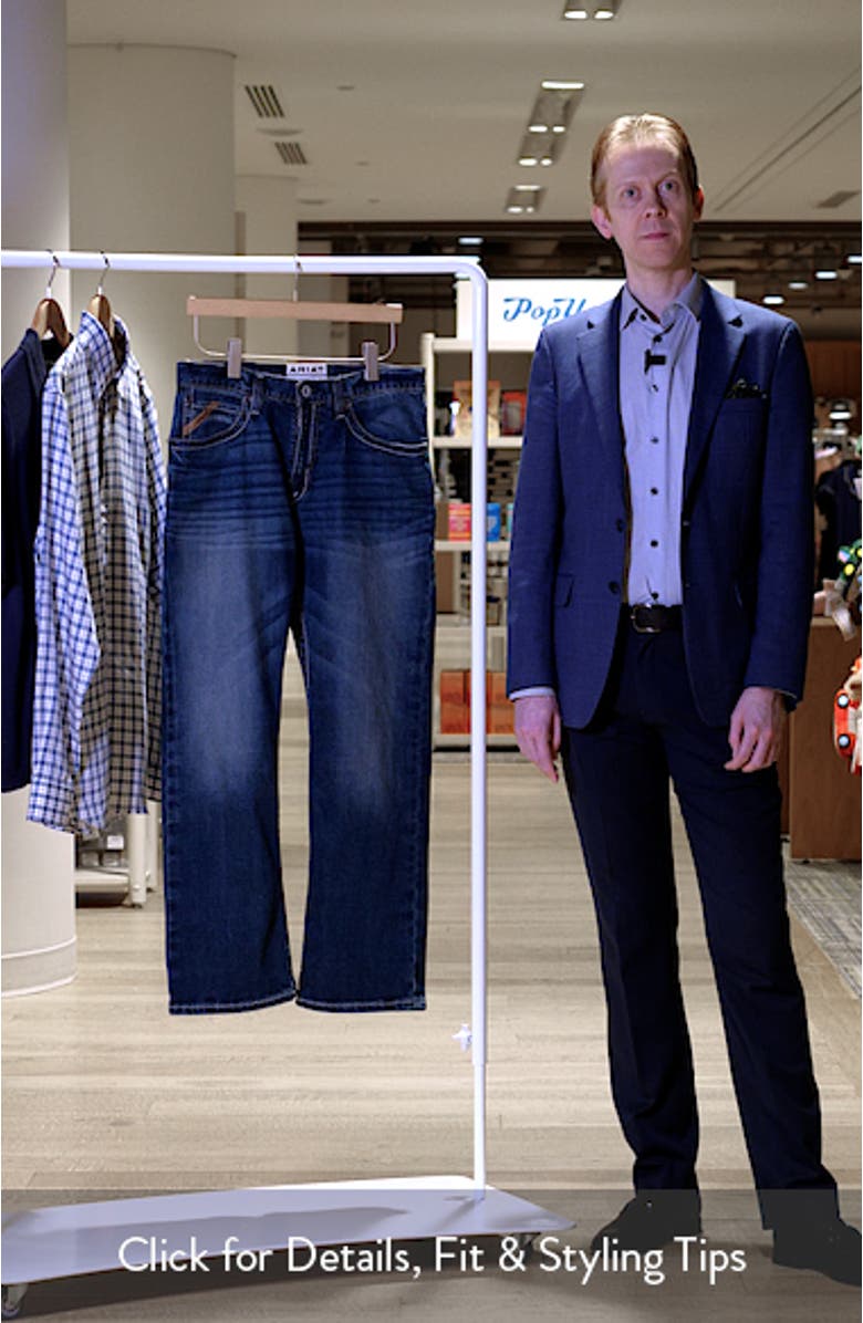 M4 Preston Stretch Bootcut Jeans, sales video thumbnail