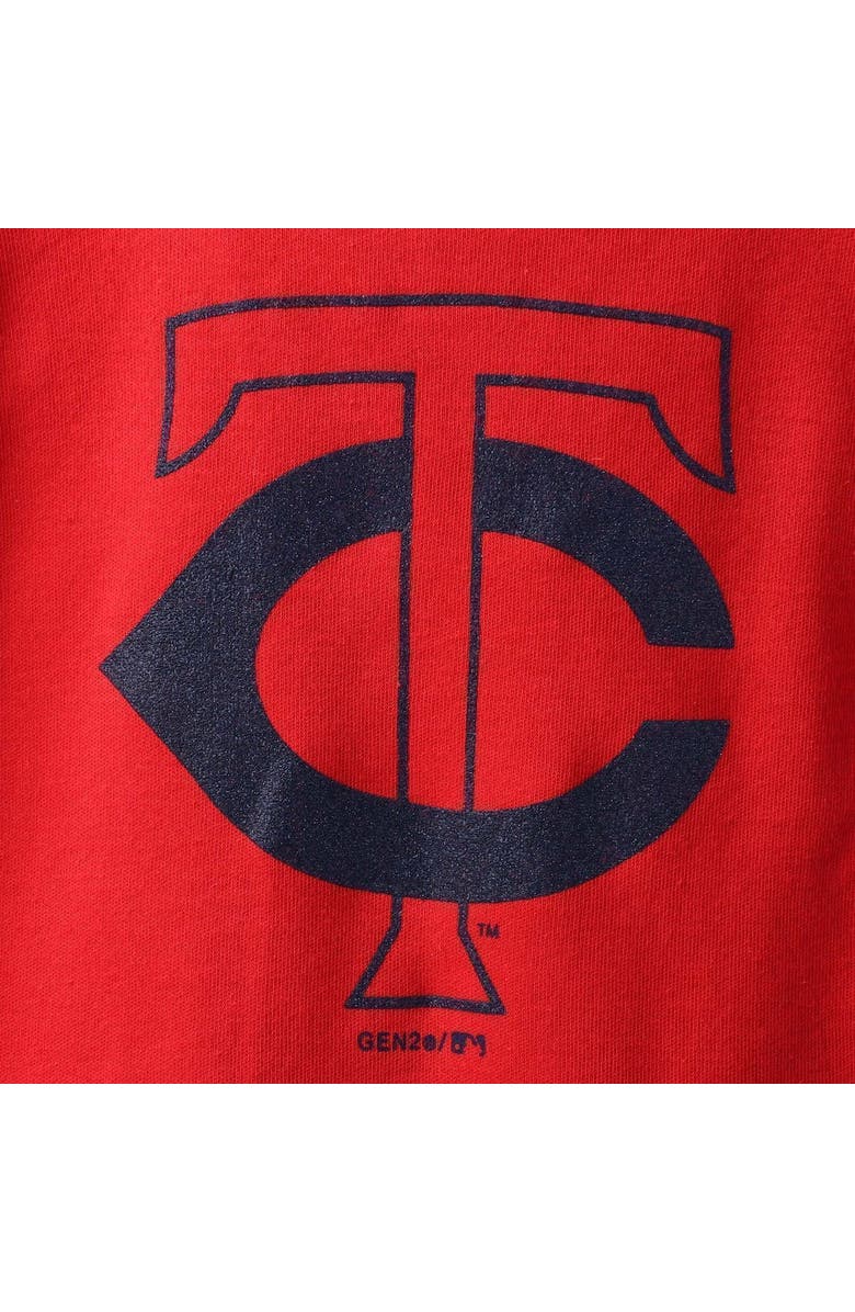 Outerstuff Newborn & Infant Navy/Red Minnesota Twins Shining All-Star 2-Pack Bodysuit Set, Alternate, color, Navy