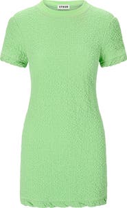 STAUD Delia Smock Minidress