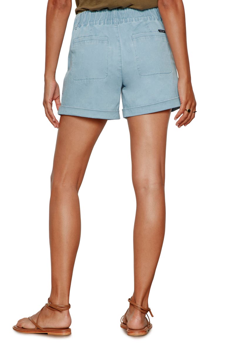 Wander On Denim Shorts, Alternate, color, SKYLINE BLUE