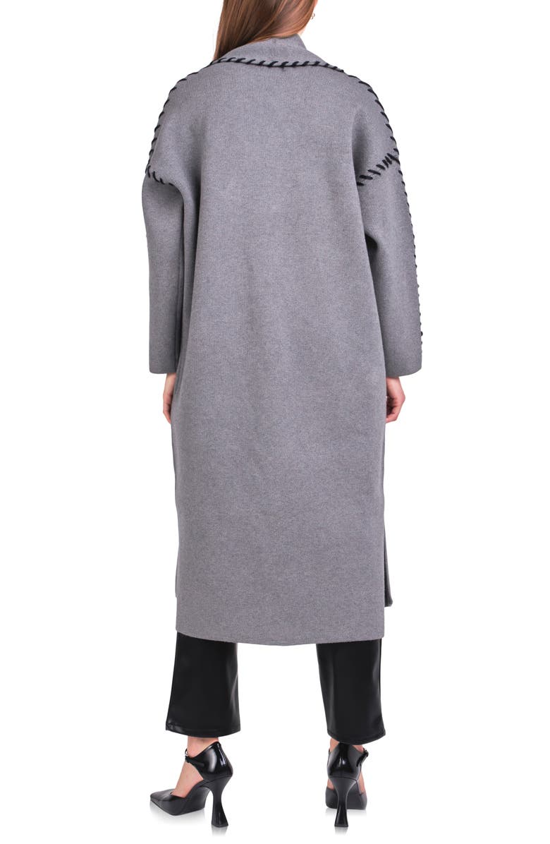 Endless Rose Whipstitch Long Cardigan, Alternate, color,