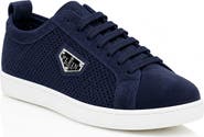 PHILIPP PLEIN Perforated Suede Low-Top Sneakers Men