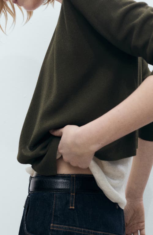 Mango Open Front Cardigan