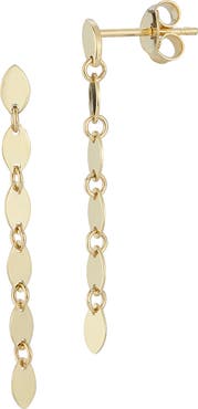 Ember Fine Jewelry 14K Marquise Link Drop Earrings