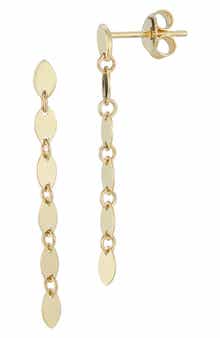 Ember Fine Jewelry 14K Marquise Link Drop Earrings