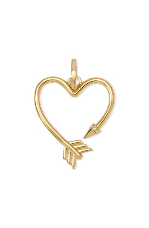 Diamond Heart Necklace Enhancer