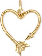 Adina Reyter Diamond Heart Necklace Enhancer