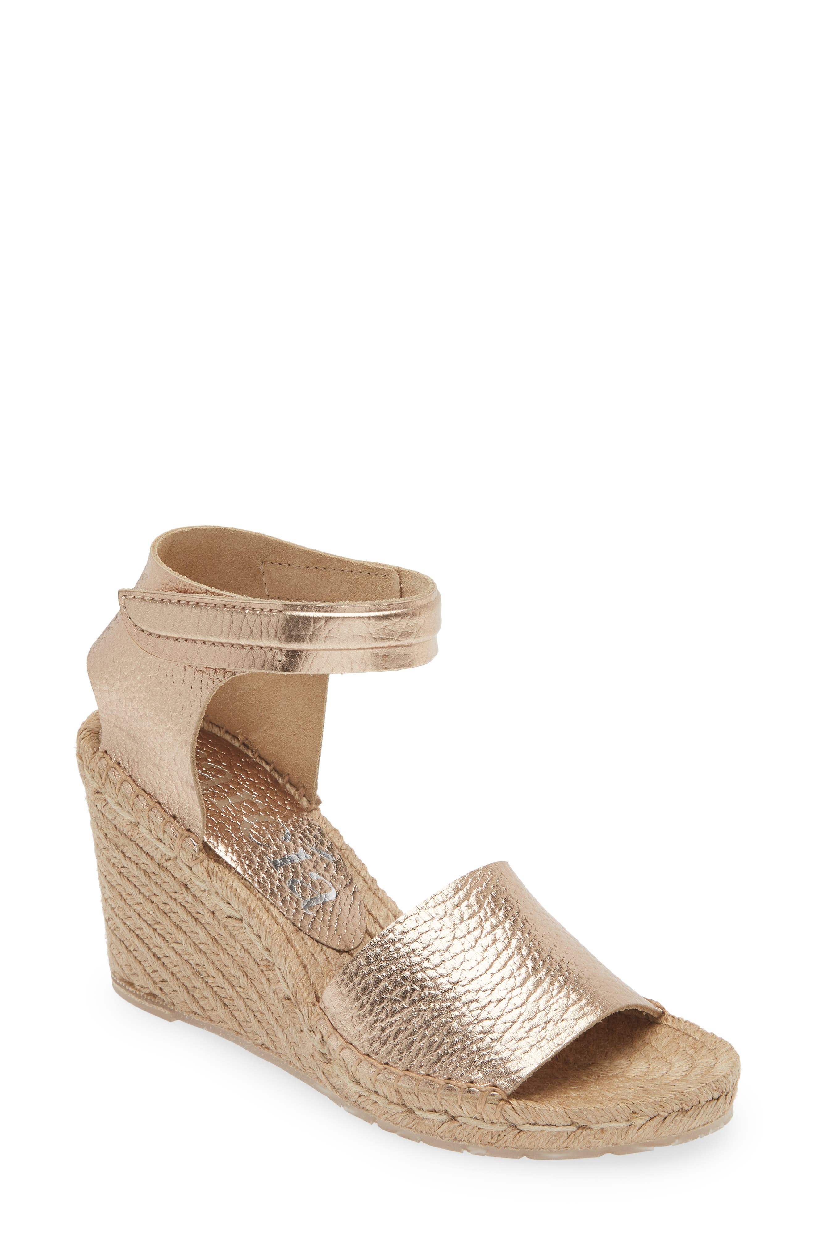 Pedro Garcia Olany Ankle Strap Espadrille Platform Wedge Sandal, Main, color, 