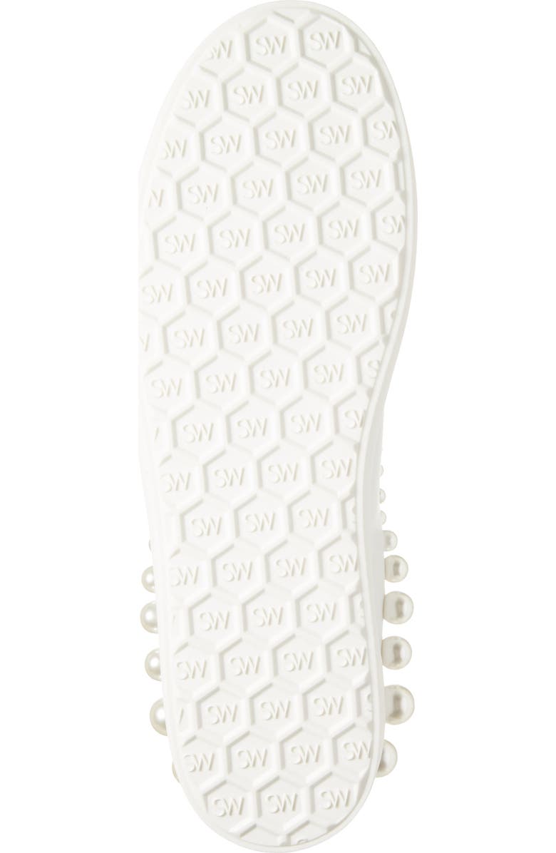 Stuart Weitzman Goldie Sneaker, Alternate, color, White