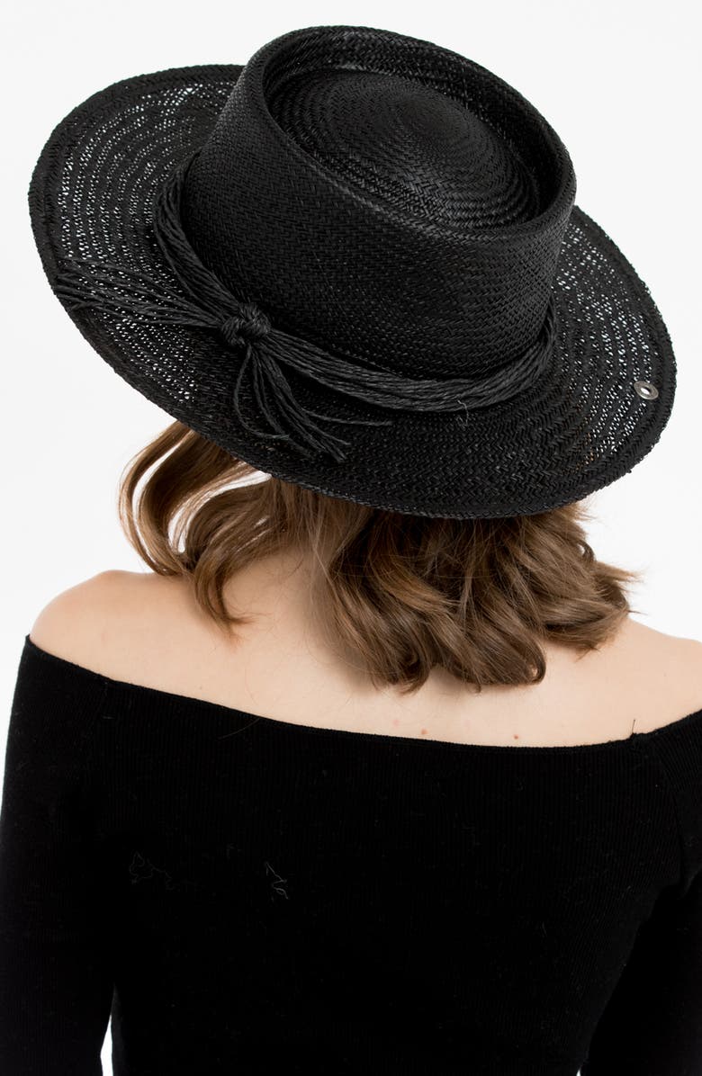 PETER GRIMM Borden Straw Resort Hat, Alternate, color, 
