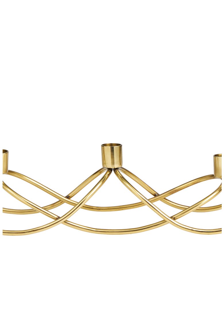 Gold Stainless Steel Candleholder, Alternate, color, GOLD