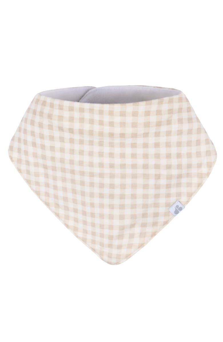 Just Born Bandana Bibs 4-Pack Blues, Alternate, color, Tan