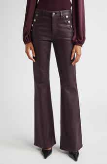 Ramy Brook Helena High Waist Coated Bootcut Jeans