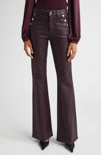 Ramy Brook Helena High Waist Coated Bootcut Jeans