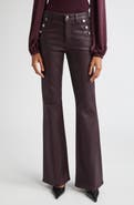 Ramy Brook Helena High Waist Coated Bootcut Jeans