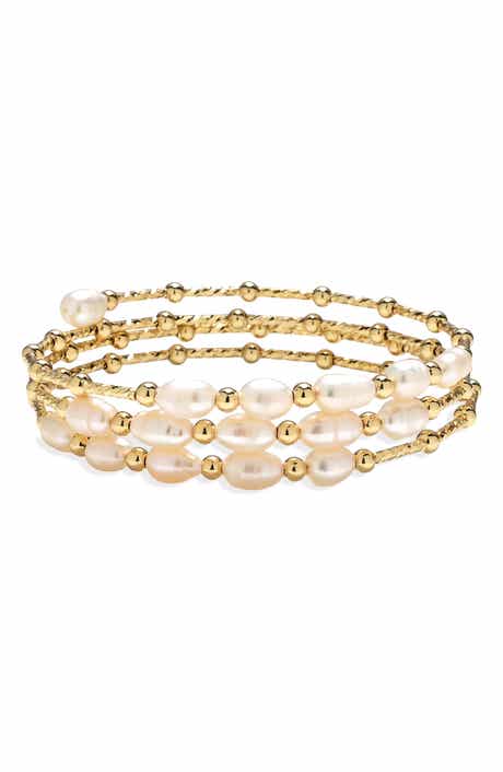 Florence Freshwater Pearl Wrap Bracelet