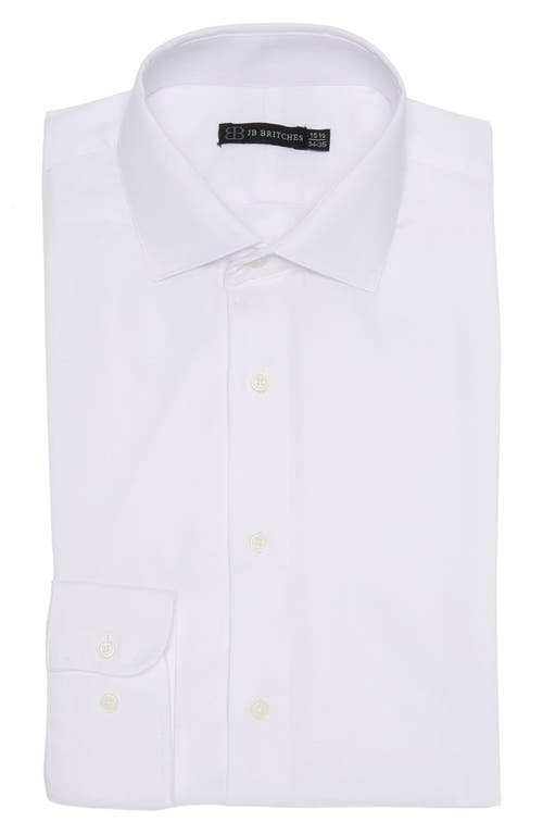 JB Britches Oxford Dress Shirt in Powder  product