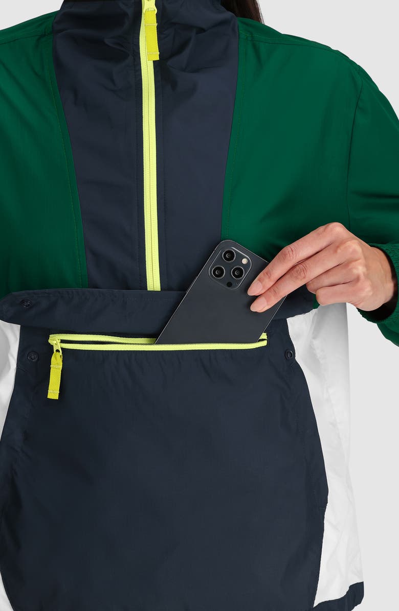 Outdoor Research Swiftbreaker Water Resistant Windbreaker Anorak, Alternate, color,