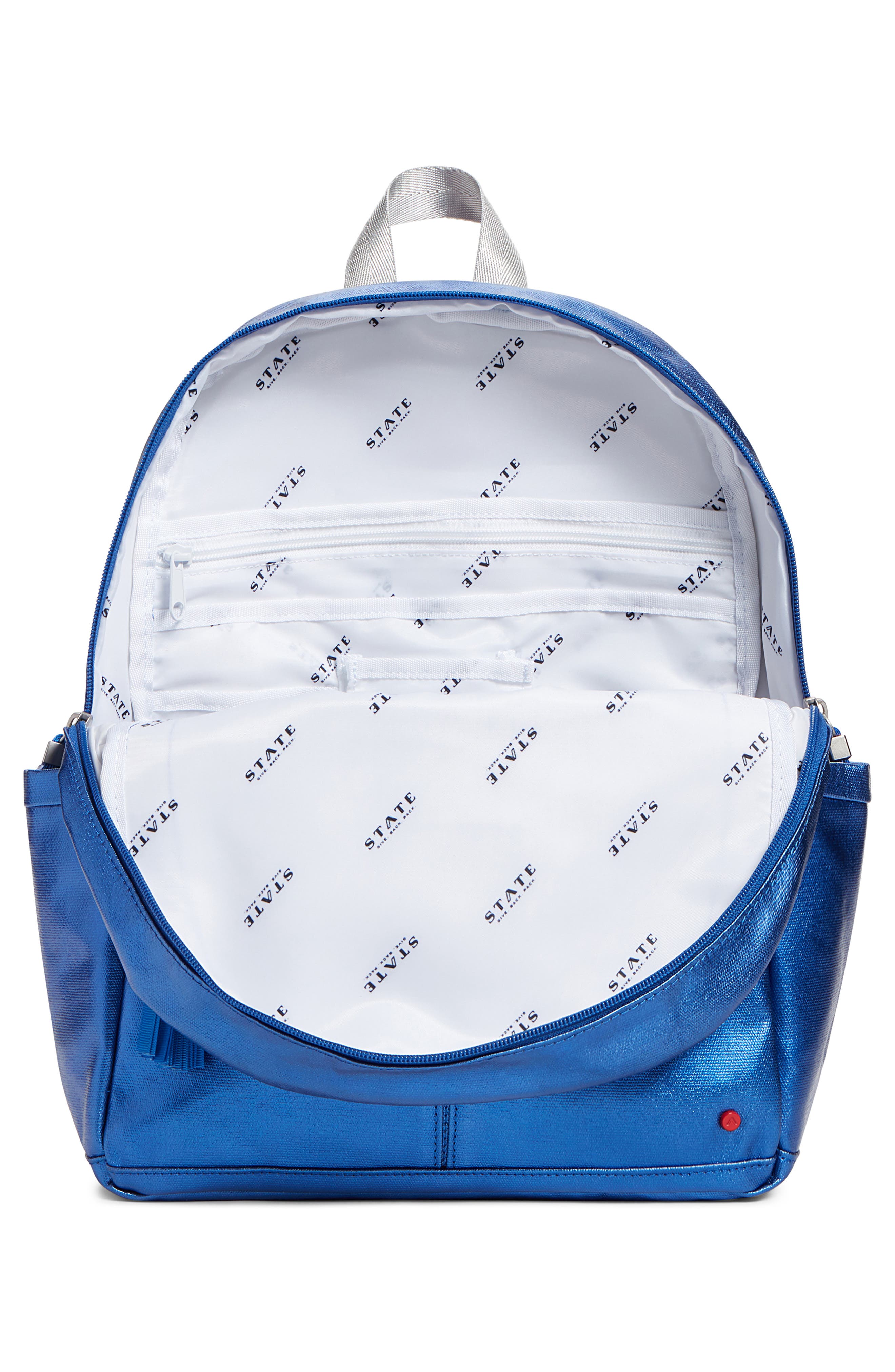 STATE Bags Kane Metallic Backpack, Alternate, color, 