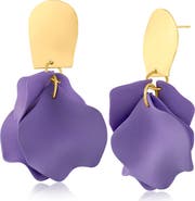 JARDIN Ginkgo Flower Drop Earrings