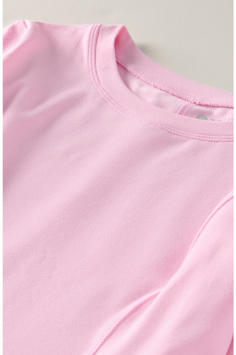 Kids' Line Up Performance Long Sleeve T-Shirt, Alternate, color, PINK SERENE
