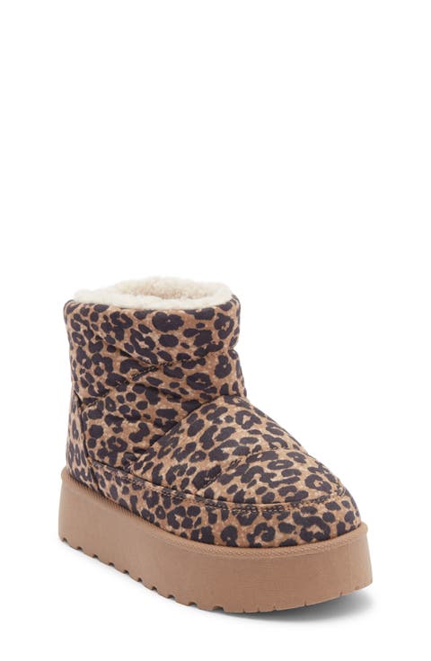 Kids' Paltrow Faux Shearling Lined Platform Boot (Toddler & Little Kid)