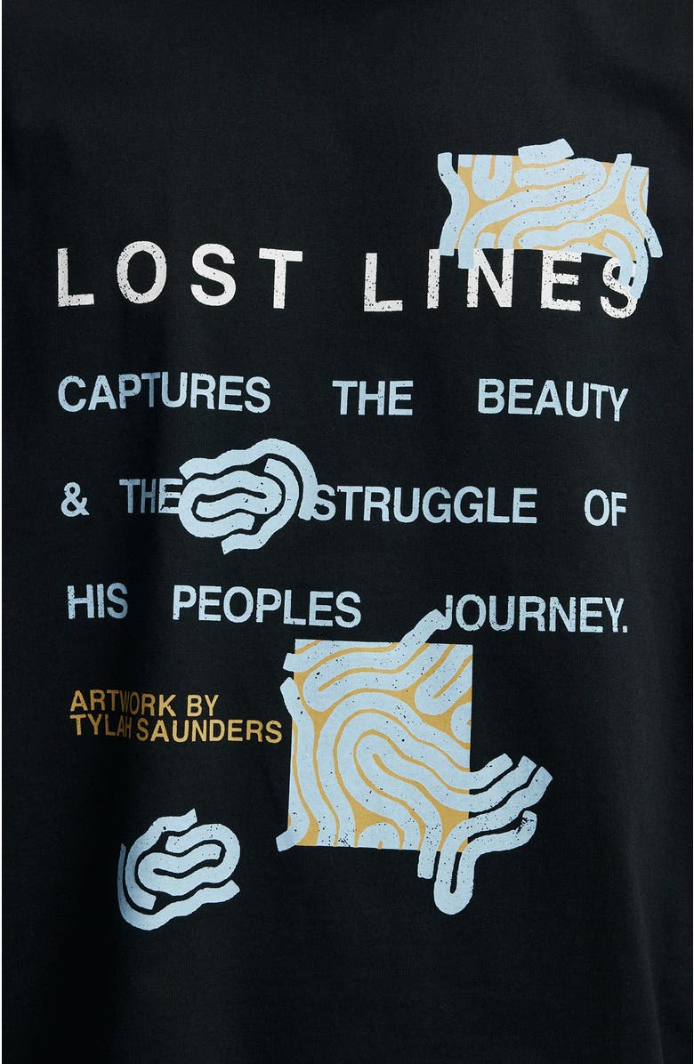 Cotton On Men's Box Fit Tylah Saunders Long Sleeve T-Shirt, Alternate, color, 