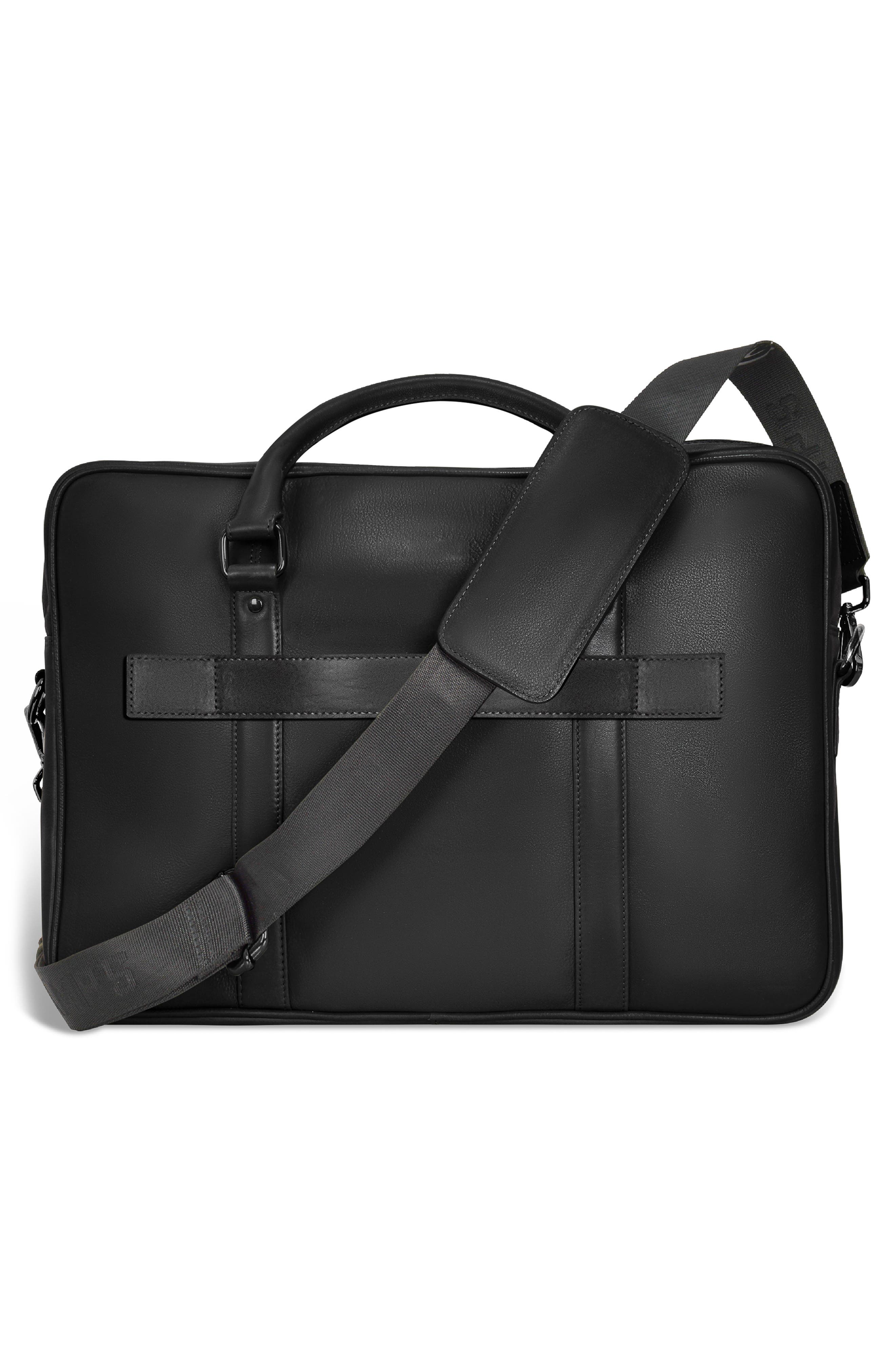 CHAMPS Onyx 15-Inch Laptop Bag, Alternate, color, Black