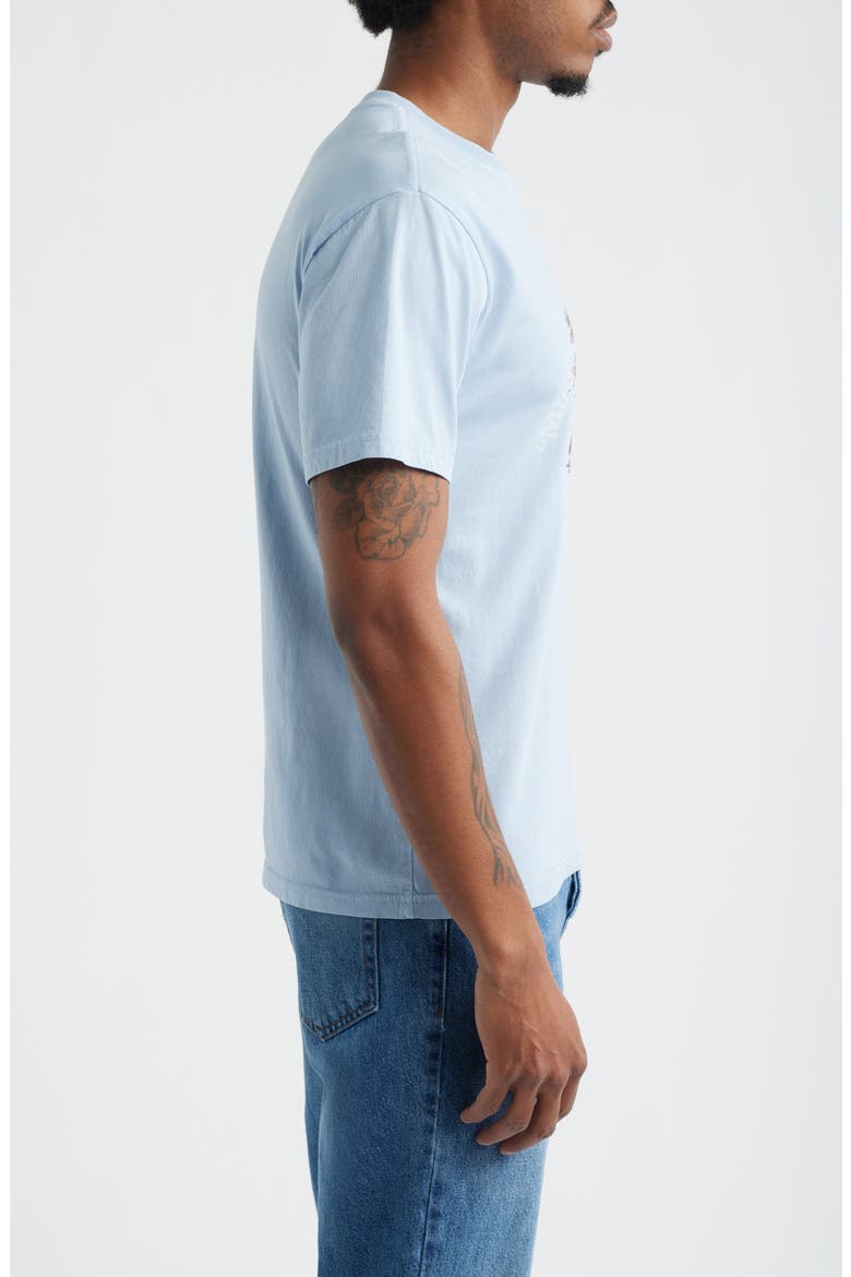 Quiet Place Graphic T-Shirt, Alternate, color, BABY BLUE