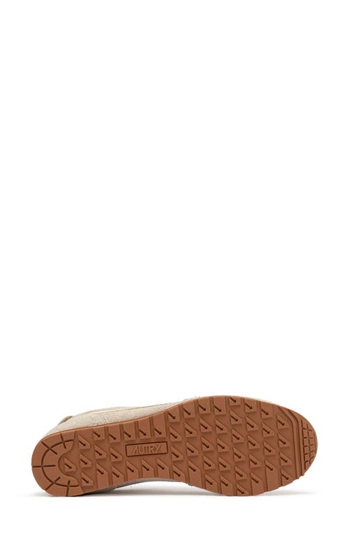 Autry 'windspin Low' Grey Sneaker With Logo On The Side And On The Heel