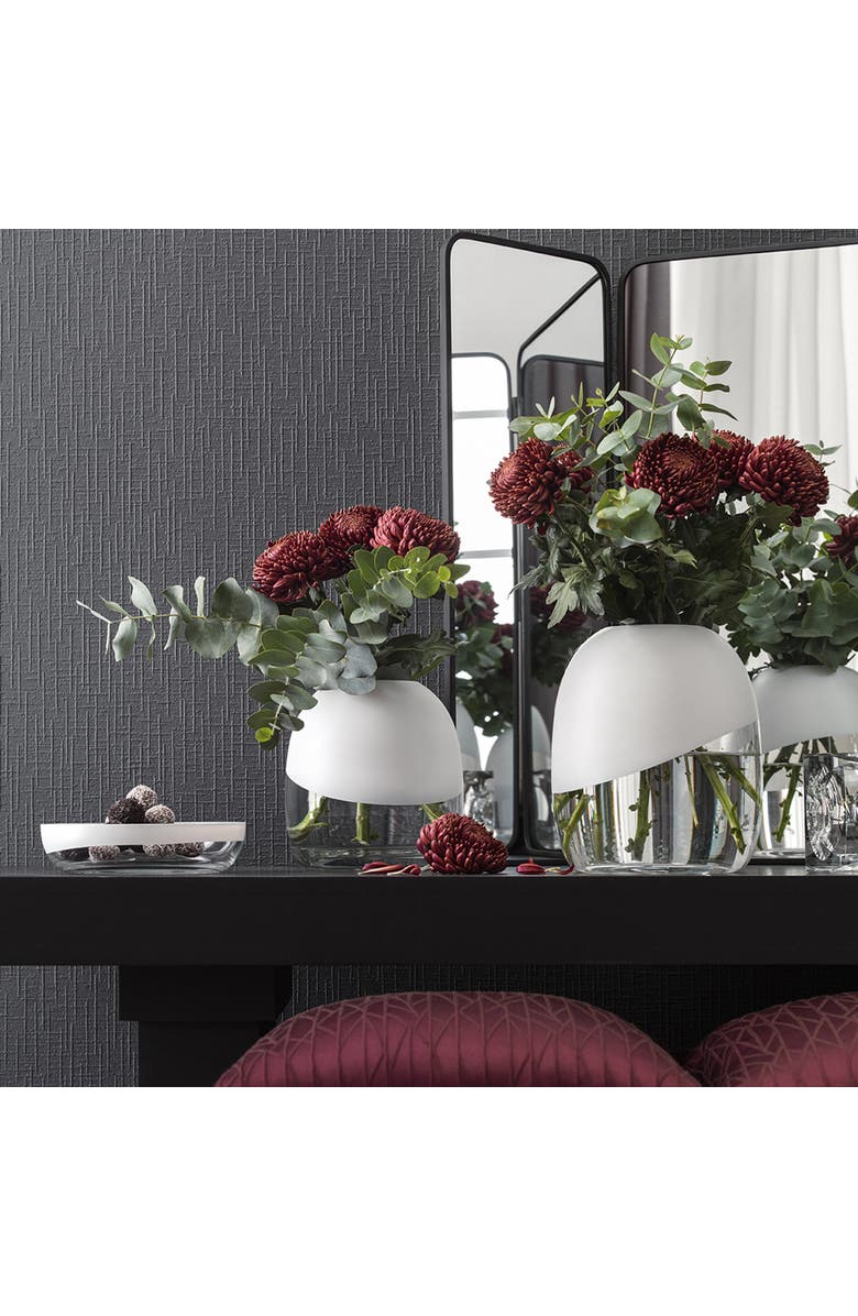 Togas Ayres Flower Vase, Alternate, color, White