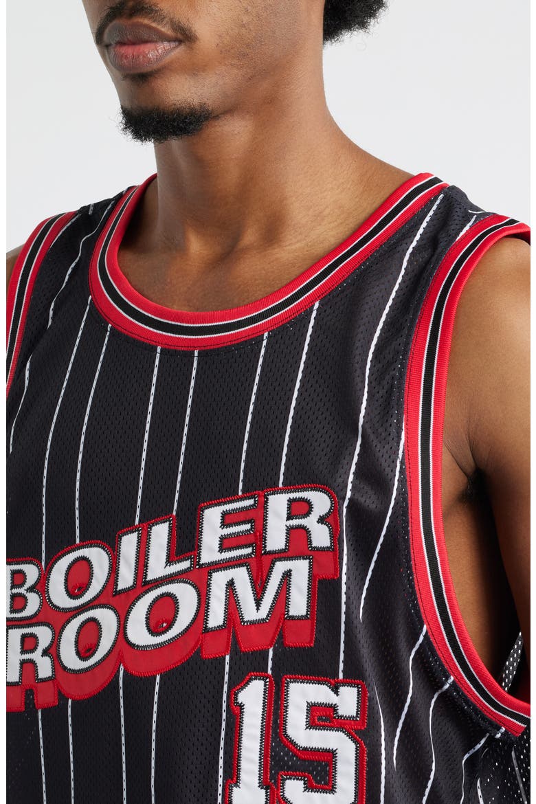 Graphic Mesh Basketball Jersey, Alternate, color, BLACK