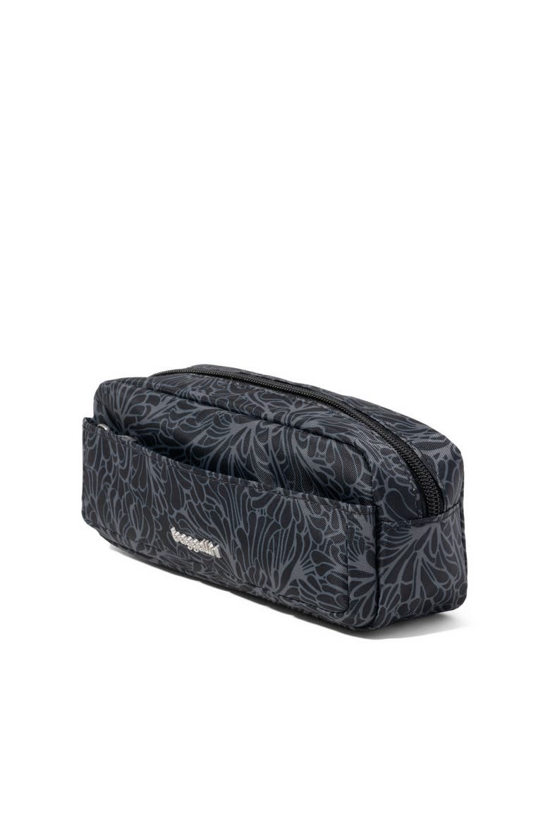 Long Pocket Cosmetic Bag, Alternate, color, MIDNIGHT BLOSSOM PRINT
