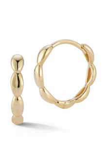 Ember Fine Jewelry Beaded Huggie Hoop Earrings